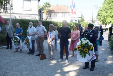 CÉRÉMONIE COMMÉMORATIVE - 14 JUILLET 2022